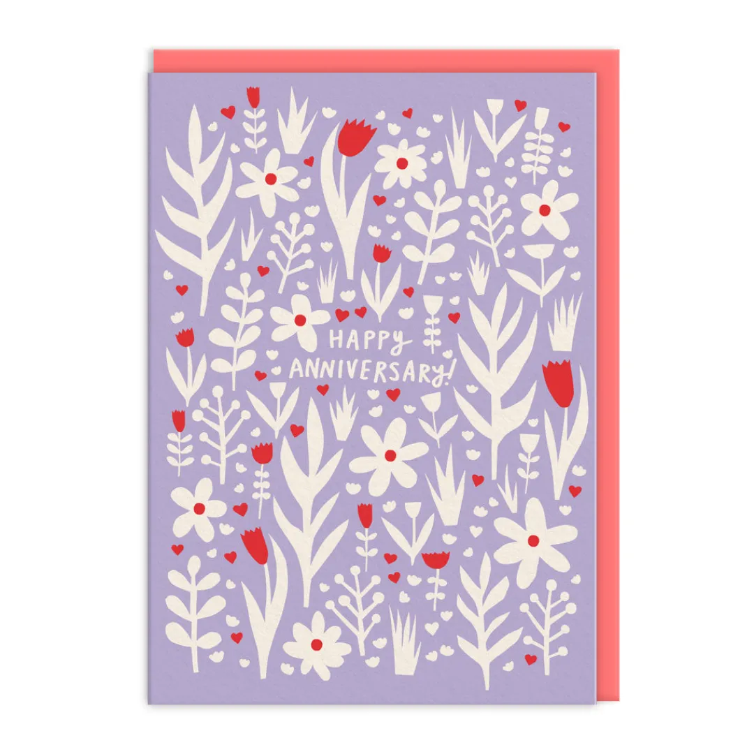Badger u0026 Burke Anniversary*Anniversary Flowers Greeting Card