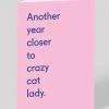 Twin Pines Birthday|Birthday Cards*Another Year Closer To Crazy Cat Lady Birthday Card | Ohh Deer