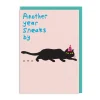 Branddave Birthday Cards*Another Year Sneaks By Greeting Card