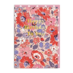 Cath Kidston Birthday Cards*Archive Ditsy Happy Birthday Card