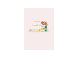 UWP Luxe Pop Up & 3d Cards*Bar Cart 3D Pop Up Greeting Card | Ohh Deer