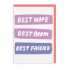And Here We Are Anniversary|Mother's Day Cards*Best Wife, Mum, Friend Greeting Card