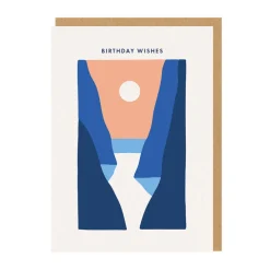 Miles Tewson Birthday Cards*Between Cliffs Birthday Card | Ohh Deer