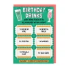 AbiGoLucky Birthday Cards*Birthday Night Drinks Coupon Card 🍾🥂🍻 | Ohh Deer