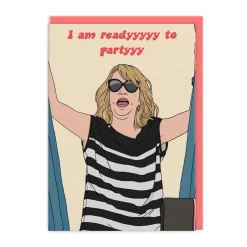 Party Mountain Paper Co. Engagement|Birthday Cards*Bridesmaids Ready To Party Greeting Card 👰 | Ohh Deer