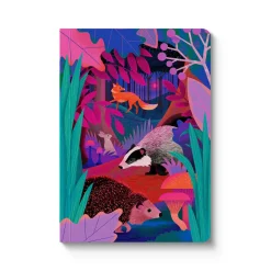 Natasha Durley Notebooks Under £10|Stationery Gifts*British Woodland A6 Paperback Notebook