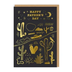 Ohh Deer Father's Day Cards*Cactus Landscape Father's Day Card |
