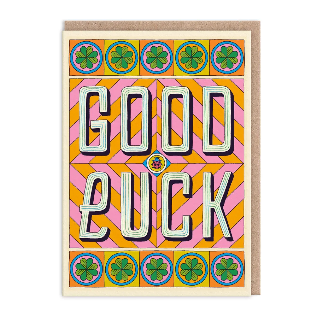 Frieda Ruh Good Luck*Celtic Good Luck Greeting Card 🍀 - | Ohh Deer