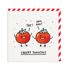 Gemma Correll Birthday Cards*Cheery Tomatoes Greeting Card