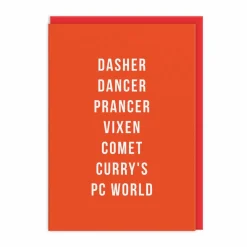 John Thornton Christmas Cards*Comet Curry PC World Christmas Card | Ohh Deer