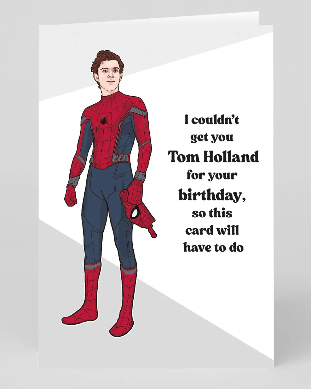 The Red Swan Birthday|Birthday Cards*Couldn't Get Tom Holland Birthday Card | Ohh Deer