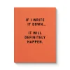 Ohh Deer Notebooks Under £10|Stationery Gifts*Definitely Happen Perfect Bound Notebook |