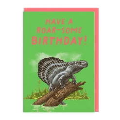 Ohh Deer Birthday Cards*Dimetrodon Birthday Card
