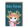Angela Rozelaar Birthday Cards*Dolly Purrton Greeting Card
