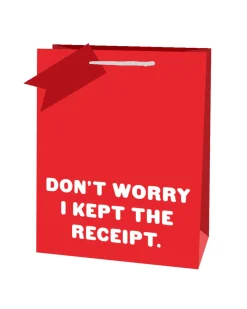 Ohh Deer Gift Bags*Don't Worry I Kept The Receipt Christmas Gift Bag |