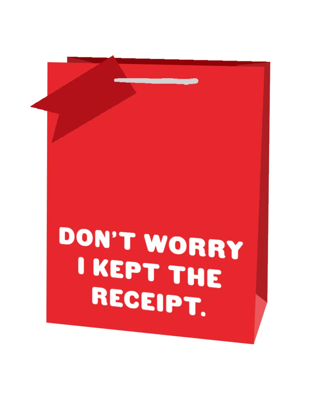 Ohh Deer Gift Bags*Don't Worry I Kept The Receipt Christmas Gift Bag |