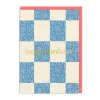 Emily Taylor Birthday Cards*- Checker Floral Happy Birthday | Ohh Deer
