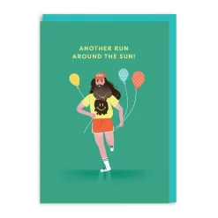 Ohh Deer Birthday Cards*Forrest Gump Run Around The Sun Birthday Card |