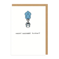 Paul Gandhi Birthday Cards*Funny Happy Birthday Fuckwit Card | Ohh Deer