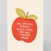 Raspberry Blossom Thank You*Greatest Teacher Plants Seeds Greeting Card | Ohh Deer