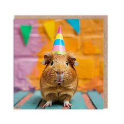 Say Cheese Birthday Cards*Guinea Pig Birthday Card