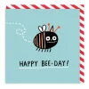 Gemma Correll Birthday Cards*Happy Bee Day Square Birthday Greeting Card