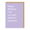 Twin Pines Birthday Cards*Happy Birthday Born Awesome Card | Birthday Card | Ohh Deer