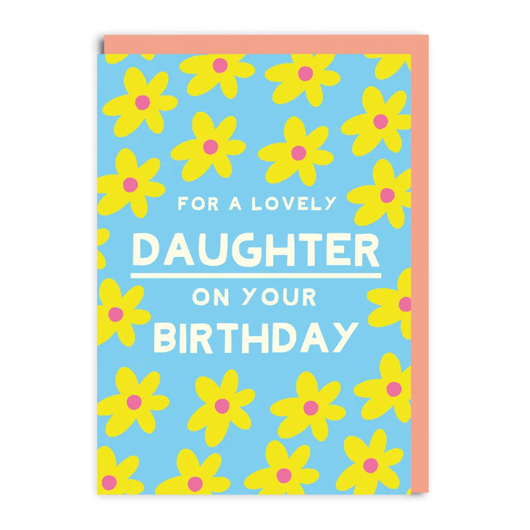 Mélanie Johnsson Birthday Cards*Happy Birthday Daughter Flowers