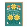 Elizabeth Olwen Birthday Cards*Happy Birthday To You Floral Card | Ohh Deer