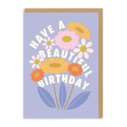 Elizabeth Olwen Birthday Cards*Have A Beautiful Birthday Greeting Card