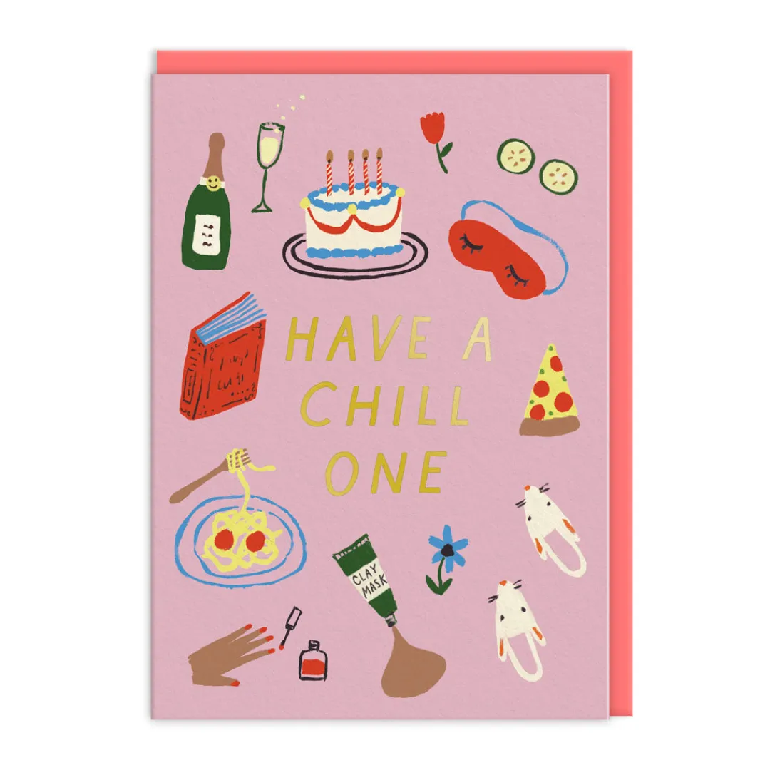 Emily Doliner Birthday Cards*Have A Chill One Greeting Card