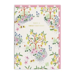 Cath Kidston Birthday Cards*Have a Sweet Birthday Lemon Trees Greeting Card