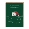 Ken The Cat Christmas Cards*He Sees You When You're Sleeping Cat Christmas Card | Ohh Deer