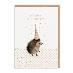 Ohh Deer Birthday Cards*Hedgehog Happy Birthday Card