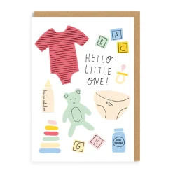 Badger u0026 Burke Congratulations|New Arrival*Hello Little One New Baby Card | Ohh Deer
