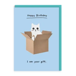 Ken The Cat Birthday Cards*I Am Your Gift Birthday Card | Ohh Deer