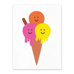 Mélanie Johnsson Prints*Ice Cream Riso Print (8x6)