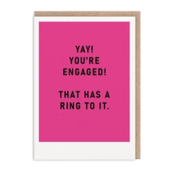 Ohh Deer Congratulations|Engagement*Its Got A Ring To It Engagement Card 💍 |