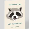 Party Mountain Paper Co. Congratulations|New Job*It's Trash Can Good Luck Card | Ohh Deer