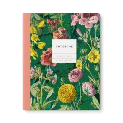 Kaleido Notebooks Under £10|Stationery Gifts*Marble Botanicals Exercise Book
