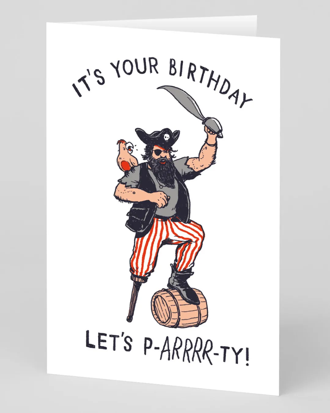 Huckleberry Letterpress Co. Birthday|Birthday Cards*Let's P-arrrr-ty Pirate Birthday Card | Ohh Deer