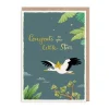 Joo Joo Paper New Arrival*Little Star Congrats Greeting Card