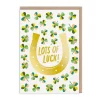 Hartland Brooklyn Good Luck*Lot's Of Luck Horseshoe Good Luck Card ☘️ | Ohh Deer