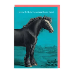 Natural History Museum Birthday Cards*Magnificent Beast Birthday Card