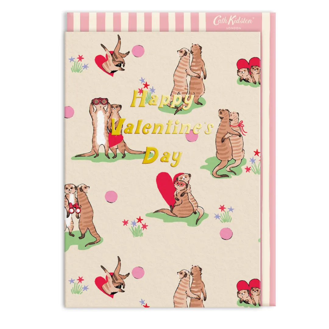 Cath Kidston Valentine's Day Cards*Meerkats Valentine's Day Card | Ohh Deer