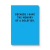 Ohh Deer Notebooks Under £10|Stationery Gifts*Memory Of A Goldfish Perfect Bound Notebook |