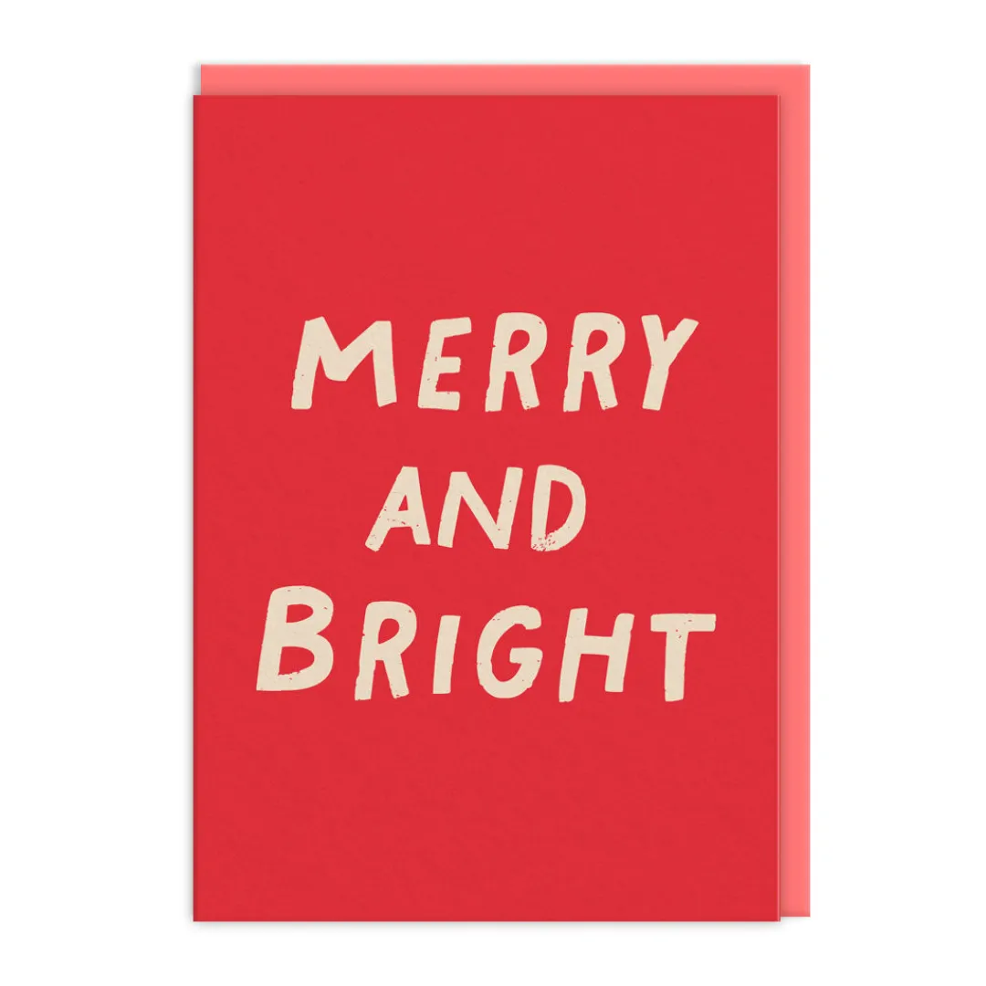Ohh Deer Christmas Cards*Merry And Bright Christmas Card |
