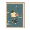 Joo Joo Paper Birthday Cards*Moon Cake Birthday Card