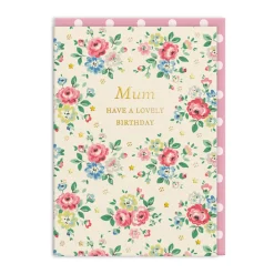Cath Kidston Birthday Cards*Mum Have A Lovely Birthday Card
