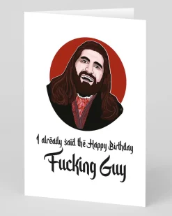 The Red Swan Birthday|Birthday Cards*Nandor Already Said It Birthday Card | Ohh Deer